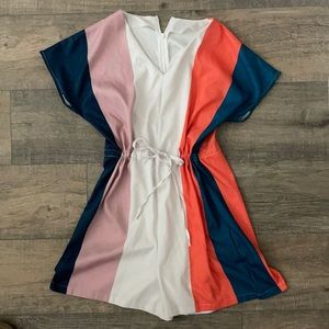 Colorblock romper